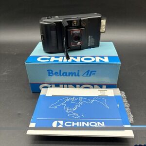 NEW Deadstock CHINON AF Bellami 35mm Point & Shoot Film Camera From JAPAN